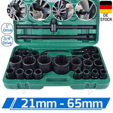 26tlg. 3/4" & 1" Zoll 21-65mm