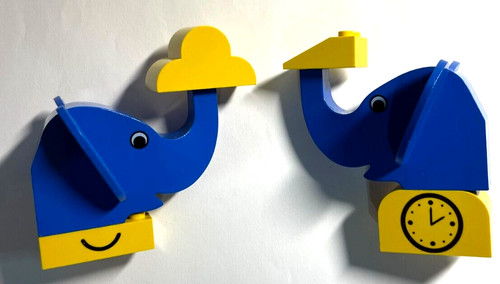 Elefanten kopf figuren - -,
