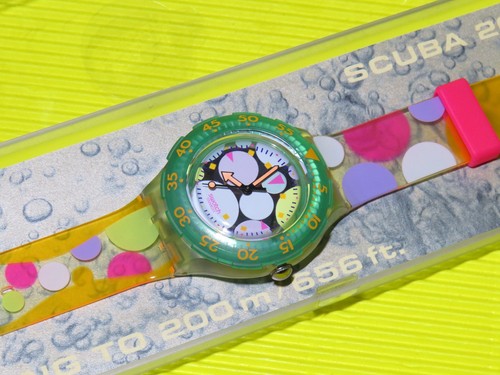 Swatch scuba sea grapes - scuba,