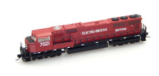 Athearn ? Spur N US Diesellok SD70M #7021