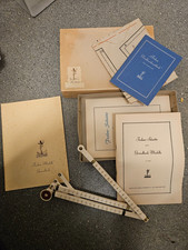 Original 50er Jahre Schneidergerät komplett Frohne Schnitte