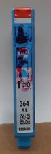 HP 364XL Tinte cyan für Photosmart 7510 7520 B8550 C5324  C6380 D5460  2020 D