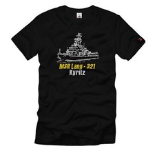 MSR Lang  321 Kyritz NVA DDR Minen Räumboot Volksmarine Schiff T-Shirt#33111