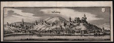 Merian, Sarburg. [um 1645]. [Original-Kupferstich / original copper engraving].