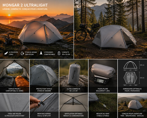 Naturehike mongar ultralight - naturehike,
