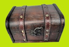 Schmuckschatulle Truhen Set v.2 Holz farbe braun Vintage Designer Geschenk Luxus