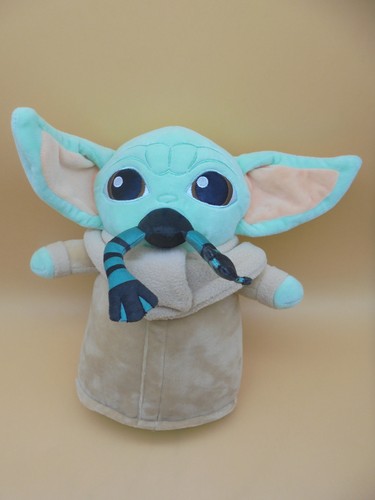 Baby yoda frosch plüschtier - baby,