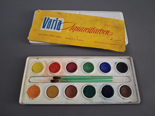 Varia aquarellfarben malkasten - varia,