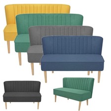 Sofa 2-Sitzer Stoffsofa