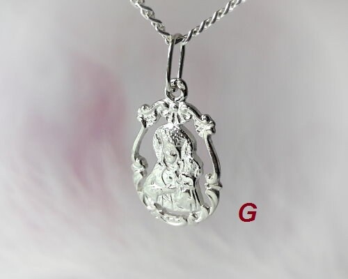 Medaillon madonna mit jesus - medaillon,