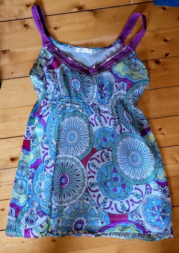 Leichtes chiffon top hippie - top,