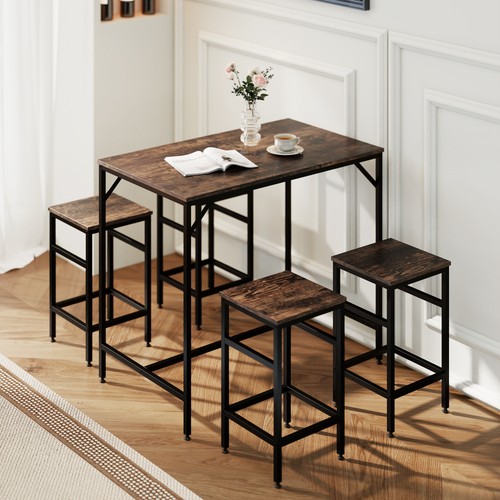 Homcom bartisch set - bartisch-set, stehtisch