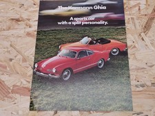 Karmann ghia coupe cabrio - vw,