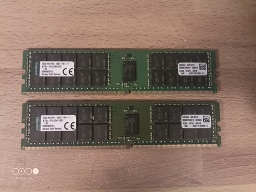Kingston 32gb 2x16gb 2rx8 pc4 - 2x16gb,