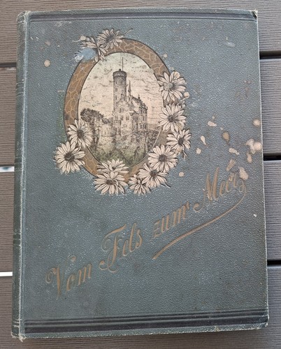 Altes postkarten album mit - postkarten,
