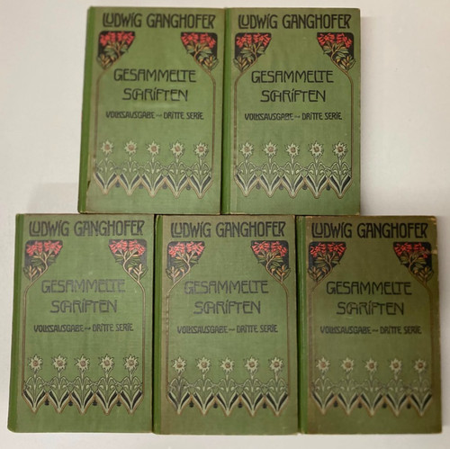 Ludwig ganghofer gesammelte - ganghofer,