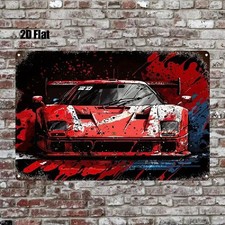 Blechschild ferrari f40 - ferrari,