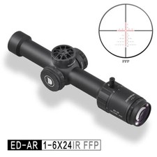 Discovery Optics Zielfernrohr ED-AR 1-6x24 IR 1/4 MOA inkl. Montagen, Neu !