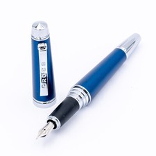 Cross C-Series Monaco Vlue Füller 18 K M OVP Füllfederhalter Blau