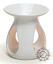 Duftlampe Keramik Weiß -