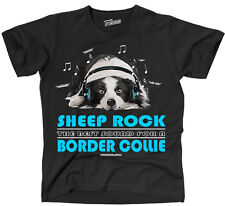 TWILDA T-Shirt Hunde SHEEP ROCK Border Collie heeler fun by WILSIGNS Siviwonder 