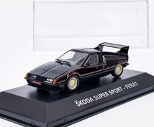 Skoda Super Sport Ferat (1971) + Plexiglasbox DeA 1:43