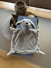 💕Kuscheltuch Schmusetuch Sterntaler Schaf Stanley grau Sterne 💕 neu auf Pappe