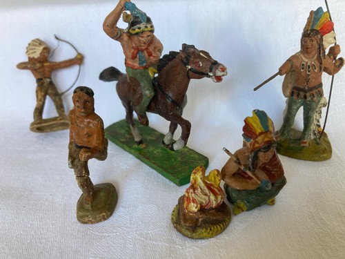 Lineol germany indianerfiguren - lineol,