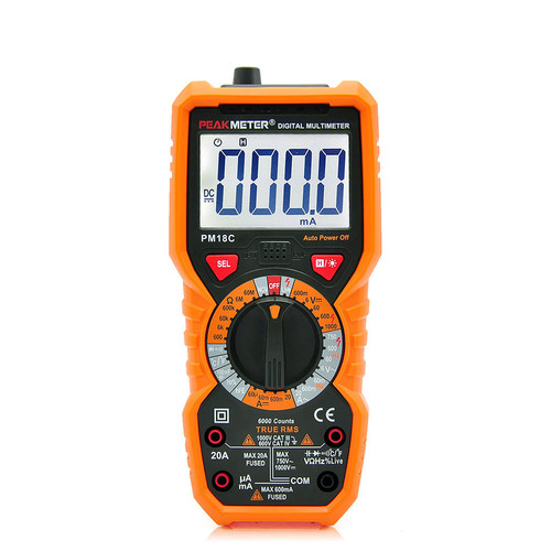 Peakmeter pm18c multimeter - peakmeter,