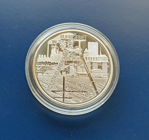 Euro brd gedenkmünze - brd, 925er