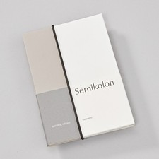 Semikolon Leporello Natural