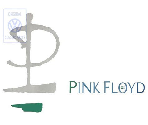 Pink floyd kotflügelaufkleber - pink,