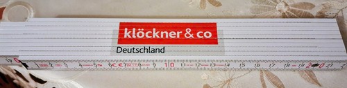 Zollstock klöckner co - &,