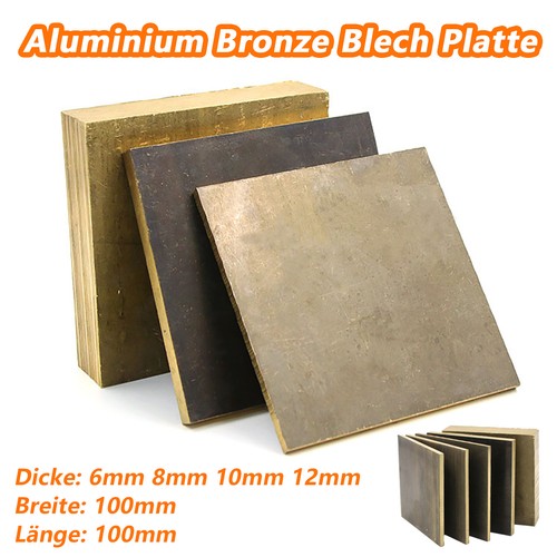 Aluminium bronze blech platte - bronze,
