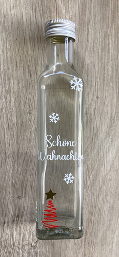 Flasche glas mit - glas🫙mit, deckel