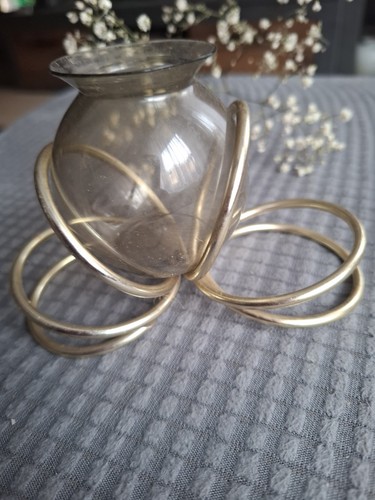Ddr kugelvase rauchglas - ddr, kugelvase,