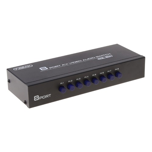 Way switch rca switcher 8 - 8-way,