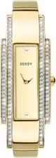 Seksy by Sekonda Damenuhr mit goldenem Zifferblatt und goldenem Armband 2737