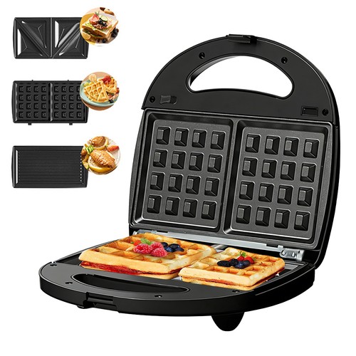 Sandwichmaker toaster - 3-in-1,