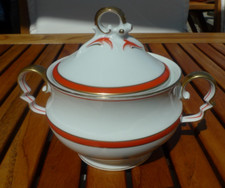 KPM Krister Porzellan Manufaktur Schlesien, Zuckerdose, Modell Koralle