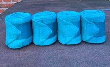 Goldhorse Fleecebandagen, türkis, Pony, 4er-Pack, ohne Verpackung