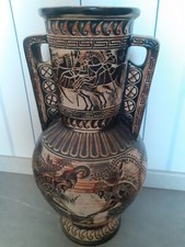 Bodenvase Amphore Bay Keramik 50 cm