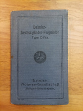 Daimler Sechszylinder Flugmotor Type D IV a.
