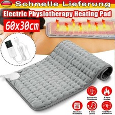 Heizkissen elektrisch 60x30cm Wärmekissen Fusswärmer Heizmatte Nacken Rücken