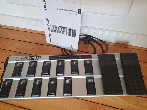 Behringer fcb 1010 midi foot - behringer,
