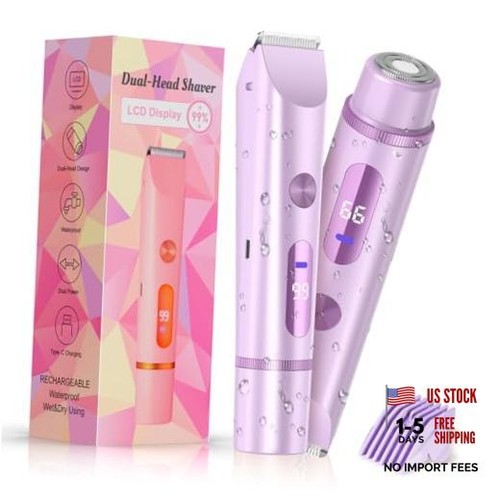 Purple electric bikini trimmer - bikini,