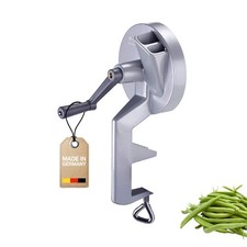 Westmark Bohnen-Schneider mit 2 Schneidöffnungen und Schraubzwinge