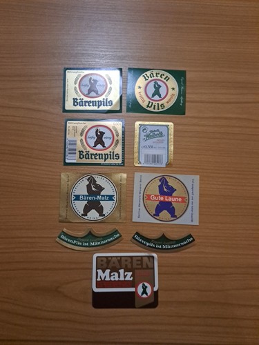 Bieretiketten berliner - ☆☆bieretiketten,