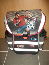Rucksack Schulrucksack Grundschulrucksack Fußball - Schwarz - Gebraucht - McNeil