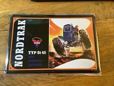 Blechschild Schild 20x30 Nordtrak Stier ST 45 Allrad Werbeschild Händler KB